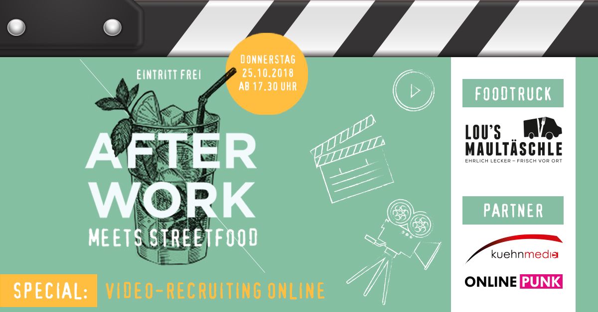 Afterwork meets Streetfood - Online Recruiting Special
